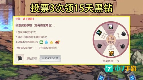 dnf黑钻奖励
